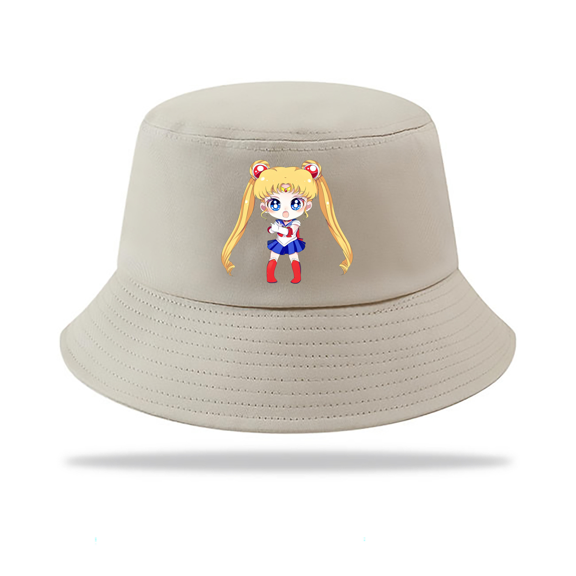 （画像用） 美少女戦士セーラームーン 月野 うさぎ つきの うさぎ Sailor Moon Tsukino Usagi アウトドア日除けバケットハット